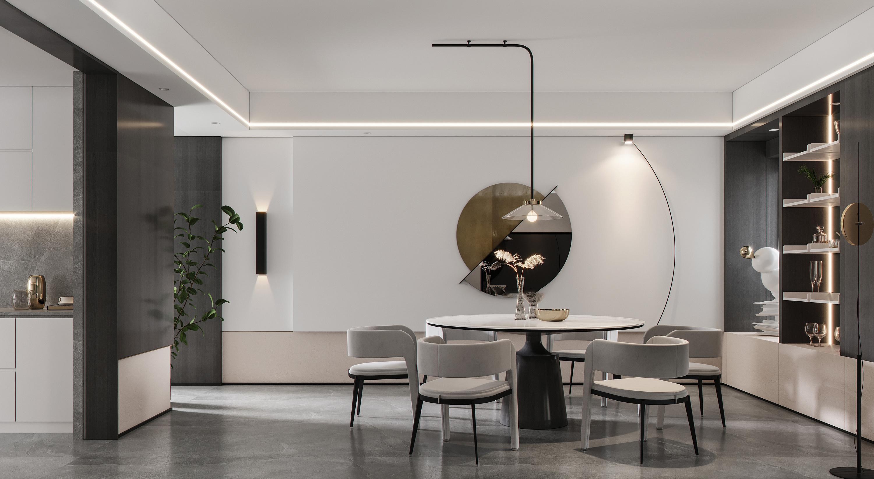 优雅遇上轻奢元素,质感生活的极致美学